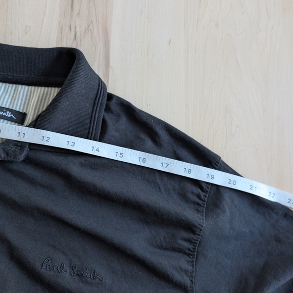 Paul Smith Black Polo Shirt for Men - Picture 9 of 11